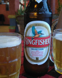 Kingfisher Deluxe Lager Beer